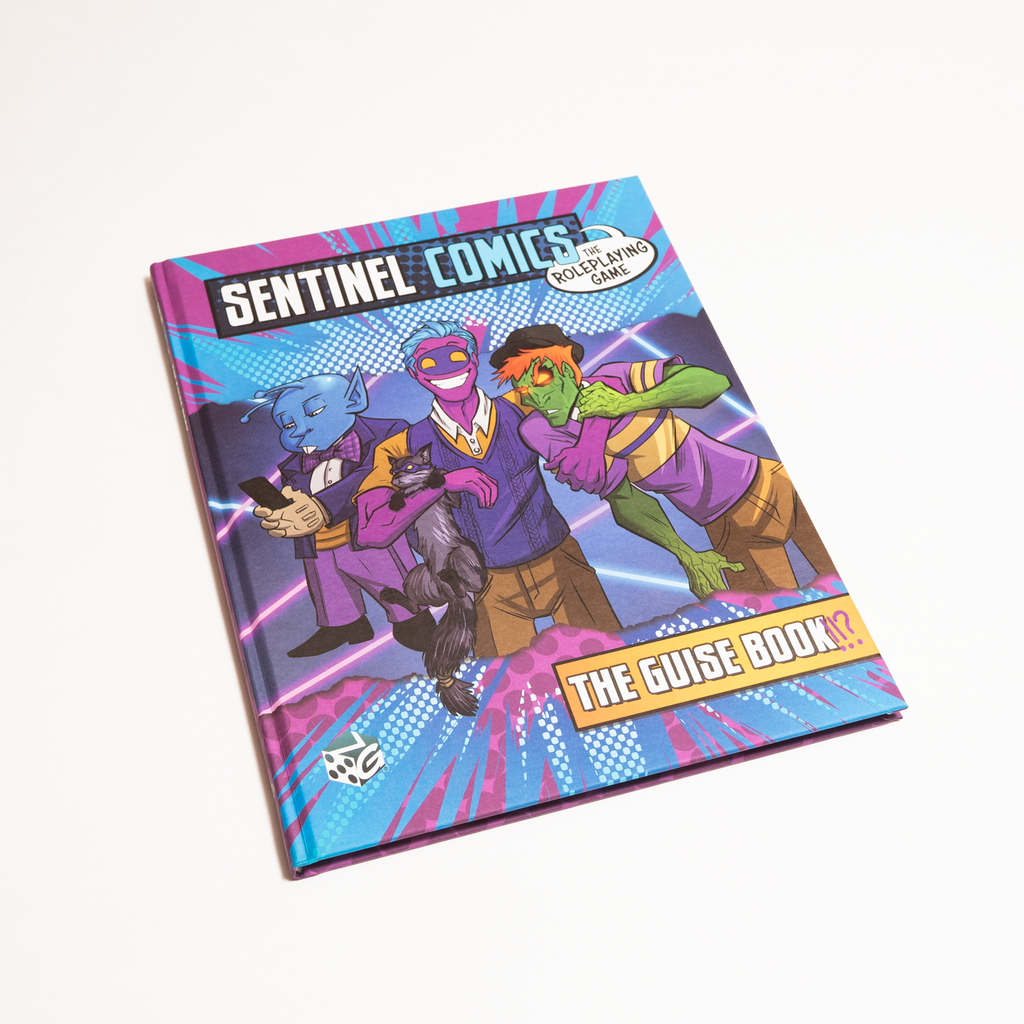 Sentinel Comics: The Roleplaying Game Guise Book!