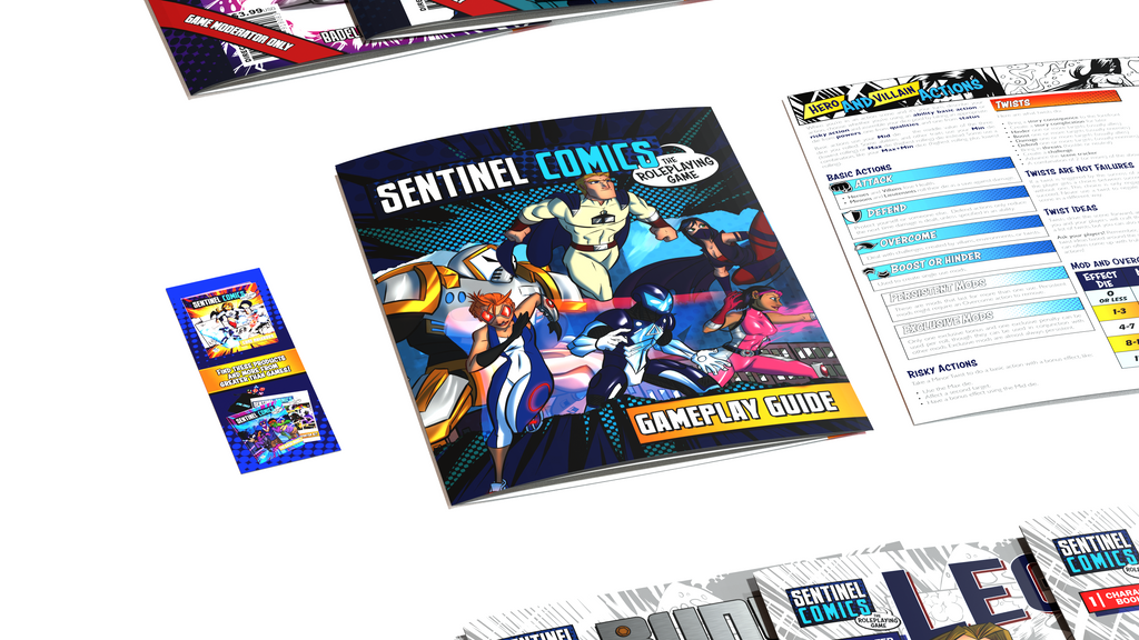 Sentinel Comics: The Roleplaying Game - Starter Kit (2nd Edition)