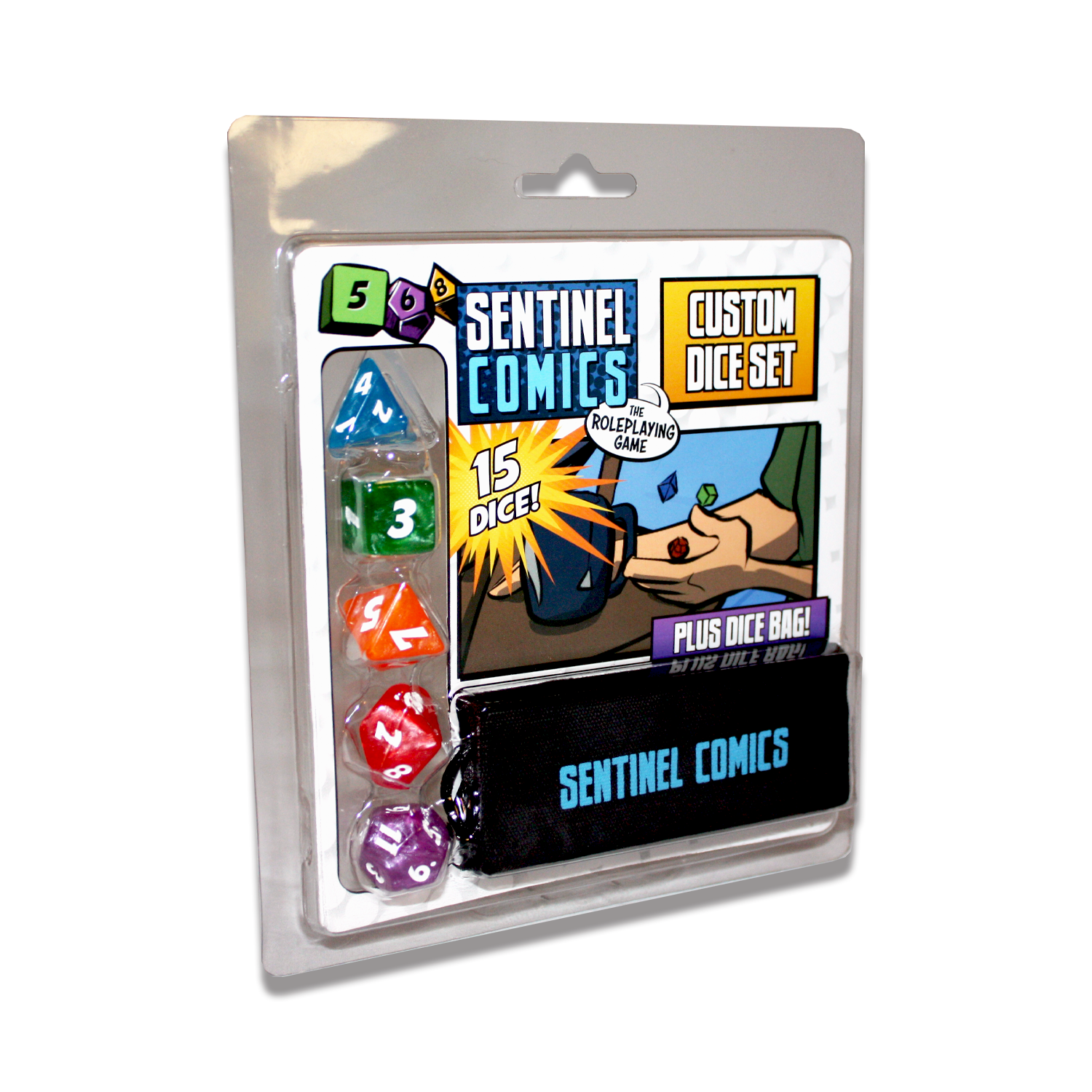 Sentinel Comics: The Roleplaying Game Dice Set
