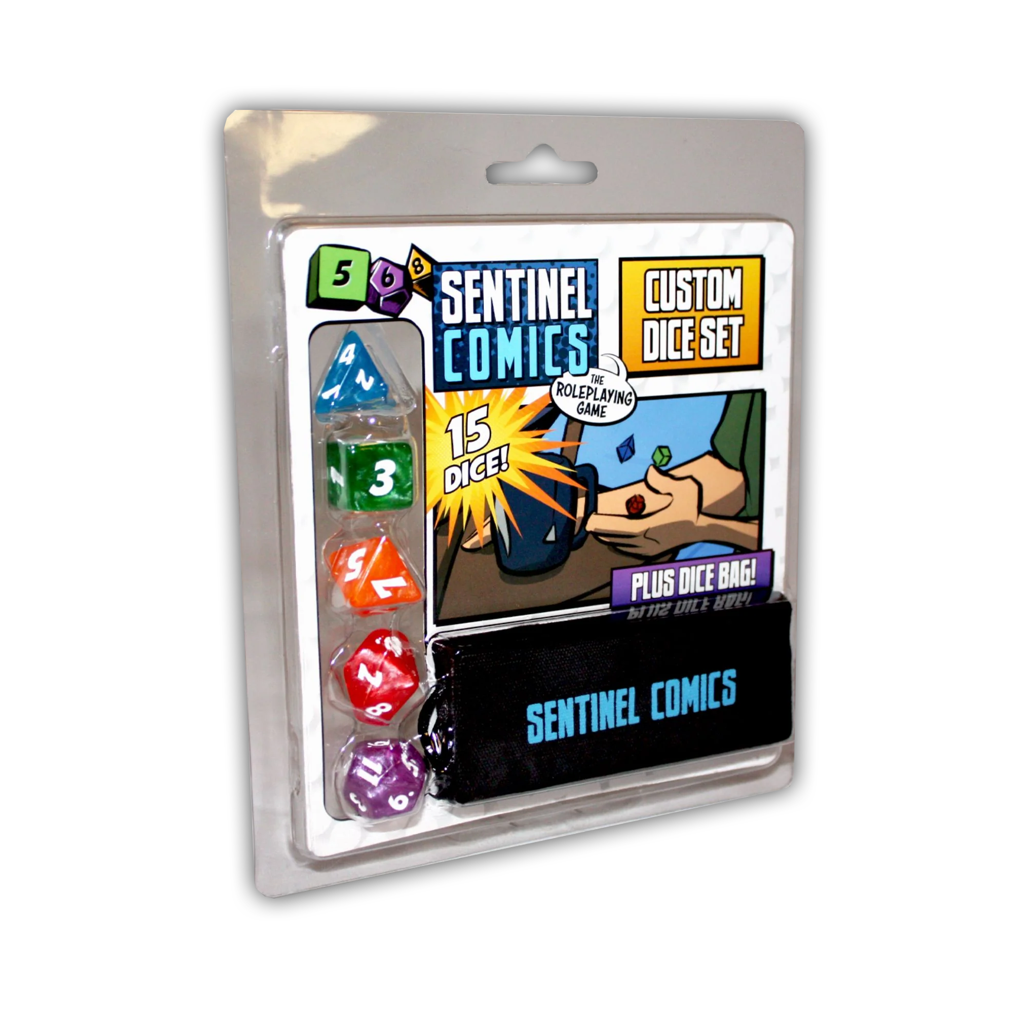 Sentinel Comics: The Roleplaying Game Dice Set